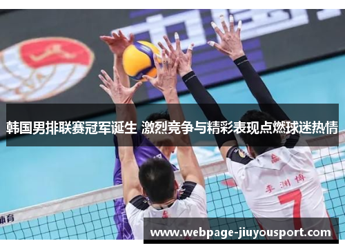 韩国男排联赛冠军诞生 激烈竞争与精彩表现点燃球迷热情